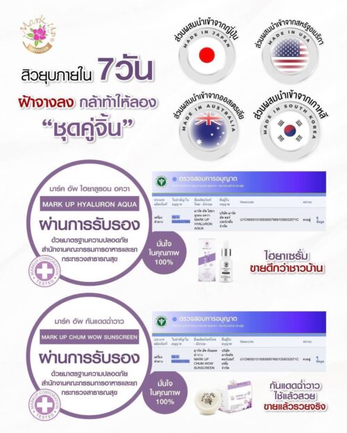 กันแดด มาร์คอัพฉ่ำวาวหญิงลี - Image 3